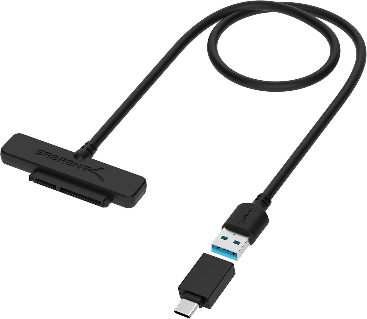 Sabrent USB 3.1 (Type-A) to SSD / 2.5-Inch SATA Hard Drive Adapter